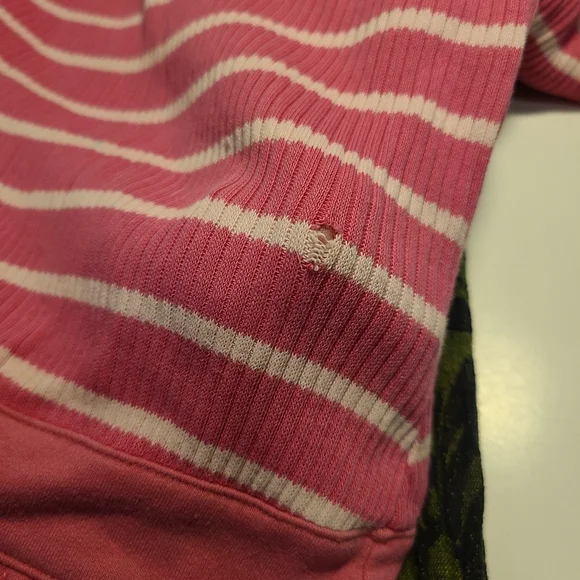 LILLY PULITZER Dress Girls 4 Striped Long Sleeve Striped Pockets Cotton READ - Picture 9 of 9